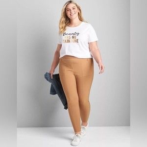 New LANE BYRANT On a the Go Ankle Slim Pant | 18